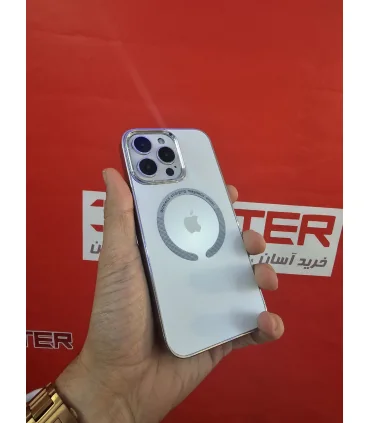 قاب مگسیف دار ایفون 12 پرو مکس Case Magnetic sheet Iphone 12 Pro Max| قاب مگسیف دار&nbsp;ایفون 12 پرو مکس مگسیف قوی رنگ بندی زیبا پشت مات 