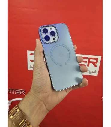 قاب مگسیف دار ایفون 12 پرو مکس Case Magnetic sheet Iphone 12 Pro Maxسه سنتر قاب مگسیف دار&nbsp;ایفون 12 پرو مکس مگسیف قوی رنگ بندی زیبا پشت مات 