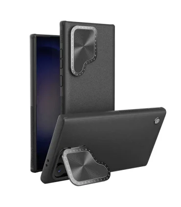 سه سنترقاب چرمی نیلکین اس 24 اولترا Nillkin Camshield Prop Leather Camera S24 Ultra مخصوص اس 24 اولترا کیفیت عالی دارای مخافظ لنز رنگ بندی های زیبا برند اورجینال نیلکین 