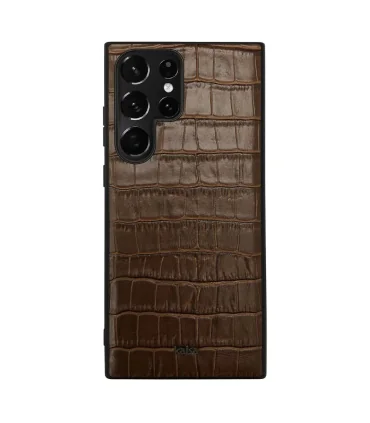 قاب چرمی کجسا سامسونگ اس 24 اولترا Case Kajsa CROCO Samsung S24 Ultra| قاب کجسا مناسب سامسونگ&nbsp;اس 24 اولترا کیفت چرم بالا بدون پوسته پوسته شدن پوشش کامل بدنه گوشی ساخته شده از چرم مرغوب 
