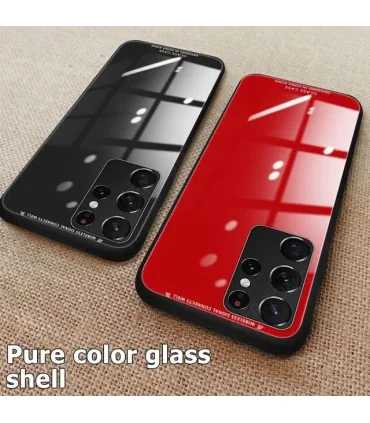 قاب لاکچری پشت گلس اس 24 اولترا Case Glass Omiga S24 ultra| Case Glass Omiga S24 ultra پشت گلس براق رنگ بندی لاکچری کیفیت ساخت خوب برند اورجینال اومیگا 