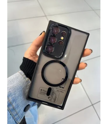 قاب مگسیف دار محافظ لنز اس 24 اولترا Case Lens Magntic S24 Ultra| Case Lens Magntic Magntic S24 ultraمگسیف دار رنگ بندی زیبا مقاوم دربرابر ضربات شدید کیفیت ساخت بالا