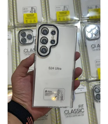 قاب محافظ لنز دار یونیکی اس 23 اولترا Case Unique lens S23 Ultra|Case Unique lens S23 Ultraدارای محافظ لنز کاملا شفاف مقاوم در برابر ضربه کیفیت ساخت بالا 