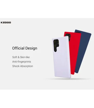 قاب کی زد دو سیلیکونی اس 24 اولترا Case K ZDOO ICOAT S24 Ultra| Case K ZDOO ICOAT S24 Ultra سیلیکون با کیفیت رنگ بندی های جذاب دکمه های نرم پوشش کامل گوشی موبایل برند اورجینال k zdoo 