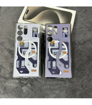 قاب اسپیگن اولترا هیبرید اس 23 اولترا Case Spigen Ultra Hybrid copy S23 Ultra| مناسب S23 Ultra مگسیف دار طراحی زیبا و خاص دکمه های روان