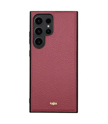 قاب چرمی کجسا سامسونگ اس 24 اولترا Case Kajsa LITCHI Samsung S24 Ultra| قاب کجسا مناسب سامسونگ&nbsp;اس 24 اولترا کیفت چرم بالا بدون پوسته پوسته شدن پوشش کامل بدنه گوشی ساخته شده از چرم مرغوب 