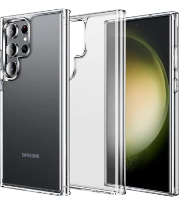 قاب شفاف یونیک اس 23 اولترا Case UNIQUE S23 Ultra|Case UNIQEU S23 Ultraمناسب اس 23 الترا کاملا شفاف برند اورجینال ماترال 