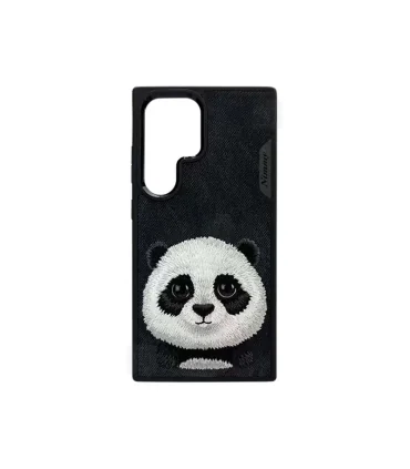 قاب طرح پاندا اس 24 اولترا Case Nimmy S24 ultra| مناسب S24 Ultra طرح دوخته شده و سه بعدی استحکام بالا در برابر ضربه کیفیت ساخت بالا برند اورجینال NIMMY 