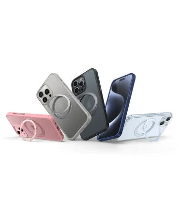 قاب مگسیف دار جمگوکیت ایفون 14 پرو مکس Case Magsafe JMGOKIT Stand Iphone 14 Pro Max| مناسب ایفون 14 پرو مکس دارای مگسیف قوی رنگ بندی جذاب و خاص مگسیف قابلیت هولدر شدن دارد درکمه های بسیار روان برند اورجینال jmgokit 