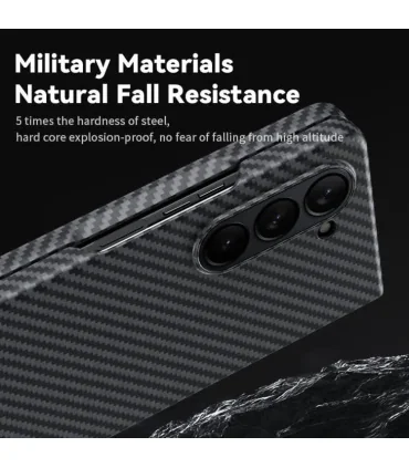 قاب کربن سامسونگ زد فولد 4 Case Carbon Samsung Z FOLD 4| مناسب&nbsp;زد فولد 4 کربنی طراحی زیبا و لاکچری خوش دست و زیبا 