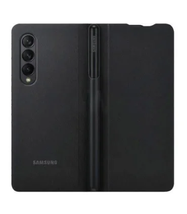 کیف قلم خور سامسونگ زد فولد 4 Case Spen Samsung Z FOLD 4| مناسب زد فولد 4 همراه با قلم محافظت کامل از گوشی جنس چرمی 