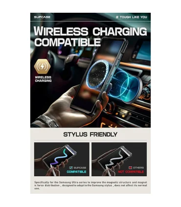 قاب ساپ کیس اس 24 اولترا Unicorn Beetle MAG XT Galaxy S24 Ultra| مناسب&nbsp; اس 24 اولترا دارای مگسیف محافظ دوربین برند اورجینال ساپ کیس 