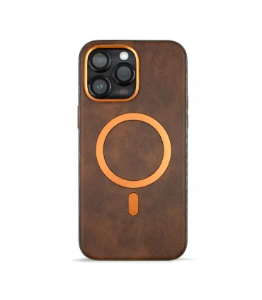 قاب چرمی مگسیف دار مک کوی ایفون 13 MILITARY LEATHER CASE MACCOY IPHONE 13|مناسب ایفون 13 چرم با کیفیت مقاوم در برابر ضربه مگسیف قوی برند اورجینال مک کوی