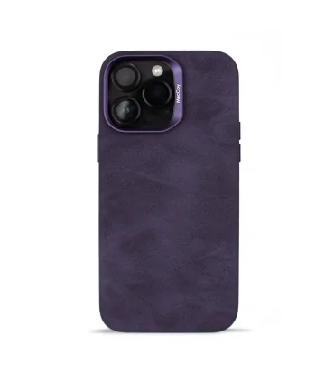 قاب چرمی مگسیف دار مک کوی ایفون 14 پرو مکس ENORMOUS LEATHER MAGSAFE CASE MACCOY IPHONE 14 PRO MAX|مناسب&nbsp; ایفون 14 پرو مکس چرم با کیفیت مقاوم در برابر ضربه مگسیف قوی برند اورجینال مک کوی