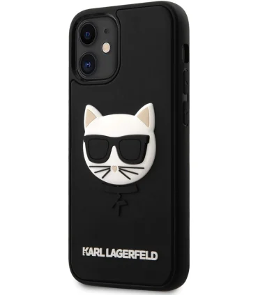قاب کارل برجسته ایفون 12 مینی Case Karl Iphone 12 Mini| مناسب ایفون 12 مینی جنس سیلیکون طرح برجسته برند اورجینال کارل 