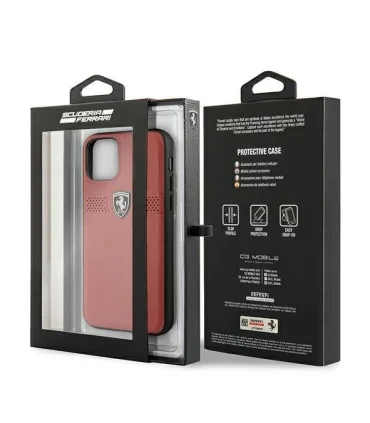 قاب ایفون 11 پرو مکس چرمی iphone 11 Pro Max FERRARI Case|قاب ایفون 11 پرو مکس قاب اصل قراری ایفون 11 پرو مکس&nbsp; CG MOBILE زیبای و جذابیت کلاسیک مقاومت بالا در ضربات احتمالی تهیه شده از مواد درجه یک کمپانی معروف CG MOBILE&nbsp; لوگوی بنز طراحی بی نظیر و شیک این محصول دارای مجوز رسمی&nbsp;قراری CG Mobile است