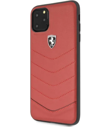قاب ایفون 11 پرو مکس چرمی iphone 11 Pro Max FERRARI Case|قاب ایفون 11 پرو مکس قاب اصل قراری ایفون 11 پرو مکس&nbsp; CG MOBILE زیبای و جذابیت کلاسیک مقاومت بالا در ضربات احتمالی تهیه شده از مواد درجه یک کمپانی معروف CG MOBILE&nbsp; لوگوی بنز طراحی بی نظیر و شیک این محصول دارای مجوز رسمی&nbsp;قراری CG Mobile است
