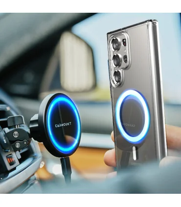 قاب مگسیف دار یونیک اس 22 اولترا Case magsafe Unique S22 ultra| مناسب گلکسی اس 22 اولترا شفاف مگسیف قوی کیفیت بالا 