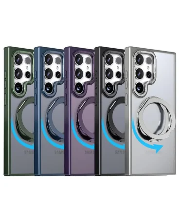 قاب مگسیف دار مات کلاسیک اس 24 اولترا Case mate Classic Magntic S24 Ultra|Case Classic Magntic S24 ultraمگسیف دار دارای استند مات مقاوم دربرابر ضربات شدید کیفیت ساخت بالا 