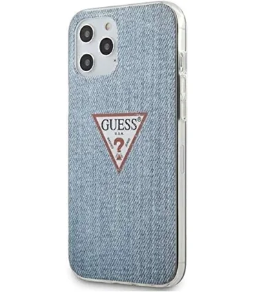 قاب ایفون 12 پرو گس طرح جین CG Mobile iphone 12 Pro GUESS|ایفون 12 پرو قاب اصل گس&nbsp;ایفون 12 پرو&nbsp; CG MOBILE زیبای و جذابیت کلاسیک مقاومت بالا در ضربات احتمالی تهیه شده از مواد درجه یک کمپانی معروف CG MOBILE&nbsp; لوگوی گس طراحی بی نظیر و شیک این محصول دارای مجوز رسم یگس CG Mobile است