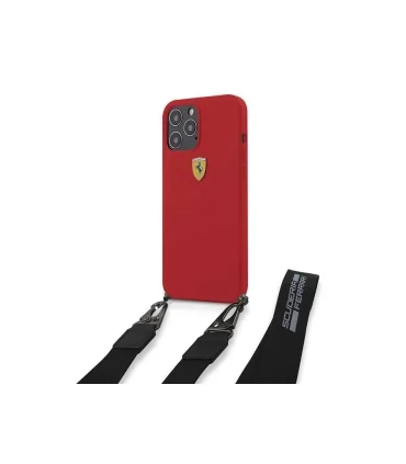 قاب اورجینال سیلیکونی CG Mobile SILICONE Case FERRARI Iphone 12mini