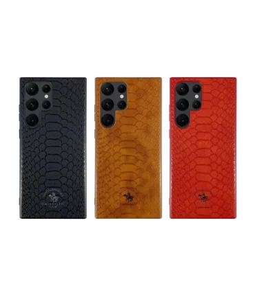 قاب پولو سامسونگ اس 24 اولترا Santa Barbara Polo Knight Case Samsung S24 Ultra|مخصوص اس 24 اولترا طرح پوست ماری خوش دست برند اورجینال پولو