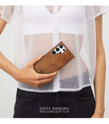 قاب پولو سامسونگ اس 24 اولترا Santa Barbara Polo Knight Case Samsung S24 Ultra|مخصوص اس 24 اولترا طرح پوست ماری خوش دست برند اورجینال پولو