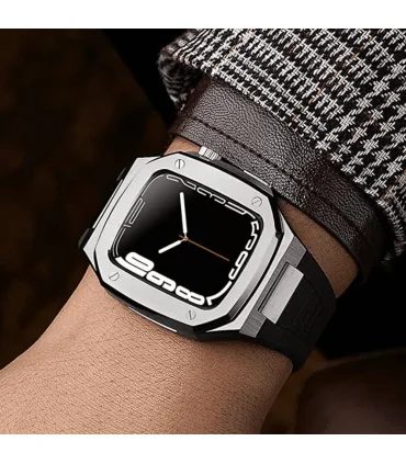 بند کاور لاکچری اپل واچ 44/45 ملیمتری Band Case LUXURY Apple Watch 44-45mm|