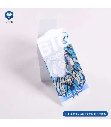 برچسب گلس بدون حاشیه لیتو ایفون 15 پرو مکس Glass BIG CURVED LITO Iphone 15 Pro Max| مخصوص ایفون 15 پرو مکس کاملا شفاف بودنه حاشیه شیشه تمپر شده کیفیت ساخت بالا &nbsp;برند اورجینال لیتو 