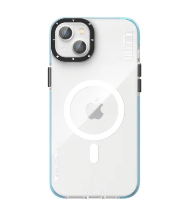قاب مگ سیف دار یانگ کیت ایفون 13 Case LingLong MagSafe Young kit iphone| مناسب&nbsp;ایفون 13 مگسیف قوق کیفیت بالا شفاف برند اورجینال یانگ کیت 