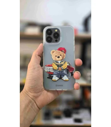 قاب برند جینس ایفون 14 پرو مکس کد4 Case GENISS Iphone 14 Pro Max|