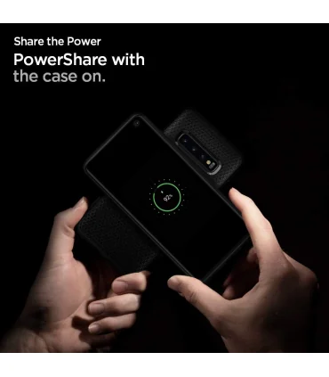 قاب اسپیگن اس 10 پلاس Case Spigen Liquid Air S10 Plus| مناسب اس 10 پلاس مقاوم در برابر ضربه کیفیت عالی برند اورجینال اسپیگن 