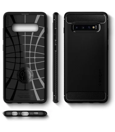 قاب اسپیگن راگ ارمور گلگسی اس 10 پلاس Case Spigen Rugged Armor S10 PLUS|مناسب اس 10 پلاس مقاوم در برابر ضربه کیفیت عالی برند اورجینال اسپیگن