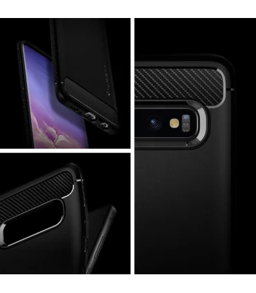 قاب اسپیگن راگ ارمور گلگسی اس 10 پلاس Case Spigen Rugged Armor S10 PLUS|مناسب اس 10 پلاس مقاوم در برابر ضربه کیفیت عالی برند اورجینال اسپیگن