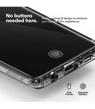 قاب کیس لوژی گلگسی اس 10 پلاس Caseology Waterfall for Galaxy S10 Plus| مناسب اس 10 پلاس کاملا شفاف مقاوم در برابر ضربه برند اورجینال کیس لوژی 