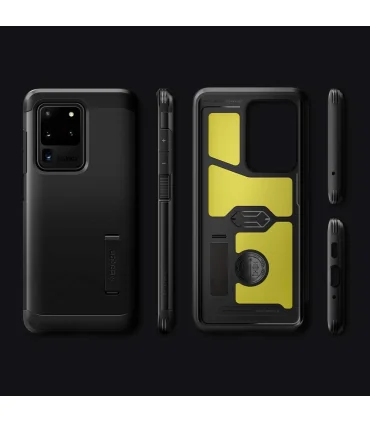 قاب اسپیگن تاف ارمور گلگسی اس 20 اولترا Spigen Tough Armor Case Samsung Galaxy S20 Ultra|مناسب اس 20 اولترا کیفیت ساخت بالا مقاوم در برابر ضربه برند اورجینال اسپیگن
