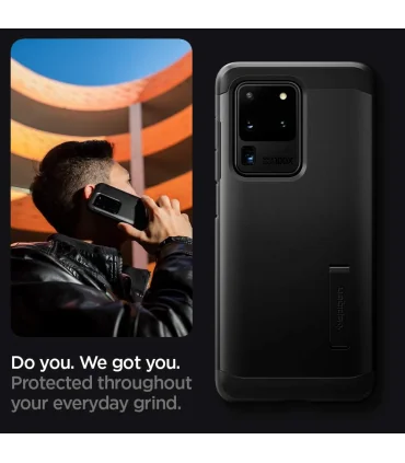 قاب اسپیگن تاف ارمور گلگسی اس 20 اولترا Spigen Tough Armor Case Samsung Galaxy S20 Ultra|مناسب اس 20 اولترا کیفیت ساخت بالا مقاوم در برابر ضربه برند اورجینال اسپیگن