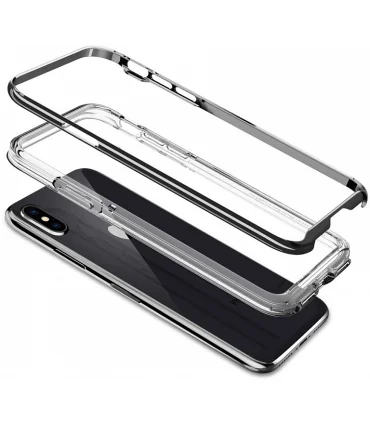 بامپر اسپیگن نئوهیبرید ای ایکس ایفون ایکس iPhone X Case Neo Hybrid EX|قاب اسپیگن نئوهیبرید ای ایکس ایفون ایکس iPhone X Case Neo Hybrid EXمناسب ایفون ایکس مقاوم در برابر ضربه بامپر و گلس پشت و رو برند اورجینال اسپیگن 