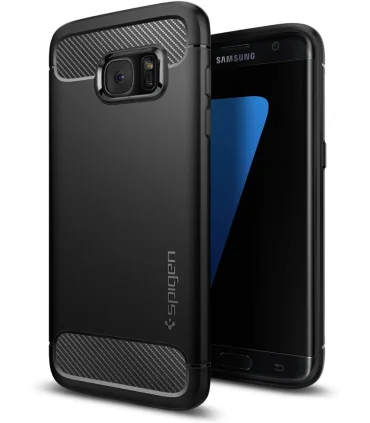 قاب راگ ارمور اسپیگن گلگسی اس 7 ایج Spigen Rugged Armor Galaxy S7 Edge|قاب راگ ارمور اسپیگن گلگسی اس 7 ایج Spigen Rugged Armor Galaxy S7 Edgeمناسب گلگسی اس 7 اج کیفیت ساخت بالا ساخته شده از tpu مقاوم در برابر ضربه برند اورجینال اسپیگن 