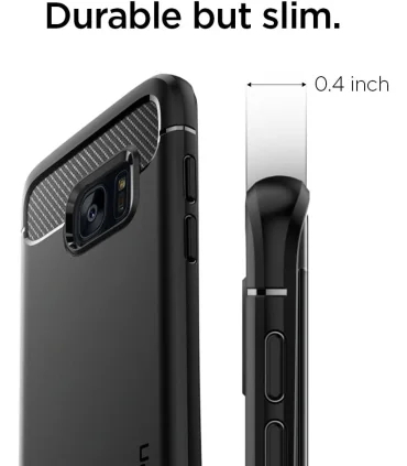 قاب راگ ارمور اسپیگن گلگسی اس 7 ایج Spigen Rugged Armor Galaxy S7 Edge|قاب راگ ارمور اسپیگن گلگسی اس 7 ایج Spigen Rugged Armor Galaxy S7 Edgeمناسب گلگسی اس 7 اج کیفیت ساخت بالا ساخته شده از tpu مقاوم در برابر ضربه برند اورجینال اسپیگن 