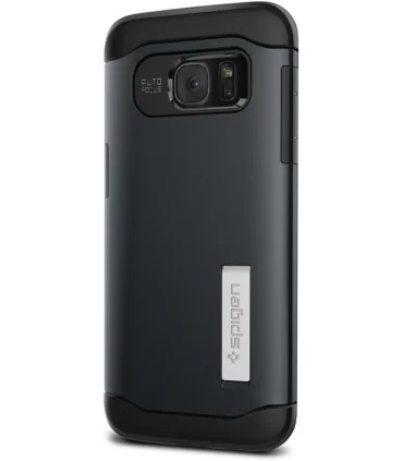 قاب اسلیم ارمور اسپیگن گلگسی اس 7 ایج Spigen Slim Armor Samsung Galaxy S7 Edge|قاب اسلیم ارمور اسپیگن گلگسی اس 7 ایج Spigen Slim Armor Samsung Galaxy S7 Edgeمناسب گلگسی اس 7 اج کیفیت ساخت بالا ساخته شده از پلیکربنات و&nbsp; tpu مقاوم در برابر ضربه برند اورجینال اسپیگن 