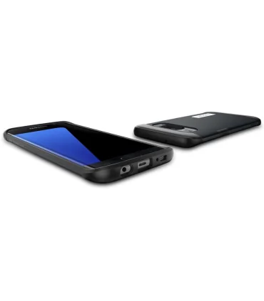 قاب اسلیم ارمور اسپیگن گلگسی اس 7 ایج Spigen Slim Armor Samsung Galaxy S7 Edge|قاب اسلیم ارمور اسپیگن گلگسی اس 7 ایج Spigen Slim Armor Samsung Galaxy S7 Edgeمناسب گلگسی اس 7 اج کیفیت ساخت بالا ساخته شده از پلیکربنات و&nbsp; tpu مقاوم در برابر ضربه برند اورجینال اسپیگن 