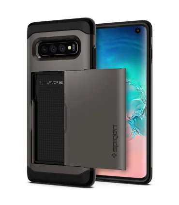 قاب اسلیم ارمور سی اس اسپیگن گلگسی اس 10 Spigen Slim Armor CS Samsung Galaxy S10|قاب اسلیم ارمور سی اس اسپیگن گلگسی اس 10 Spigen Slim Armor CS Samsung Galaxy S10مناسب گلگسی اس 10 مقاوم در برابر ضربات شدید کیفیت ساخت بالا محل قرار گیری کارت برند اورجینال اسپیگن 