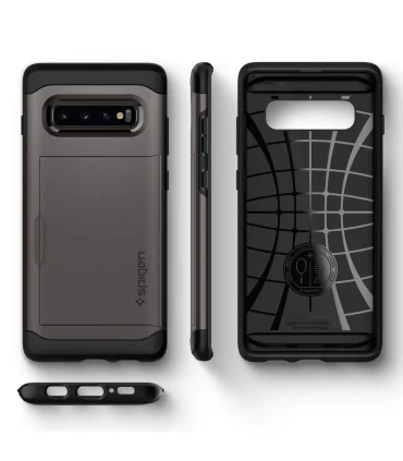 قاب اسلیم ارمور سی اس اسپیگن گلگسی اس 10 Spigen Slim Armor CS Samsung Galaxy S10|قاب اسلیم ارمور سی اس اسپیگن گلگسی اس 10 Spigen Slim Armor CS Samsung Galaxy S10مناسب گلگسی اس 10 مقاوم در برابر ضربات شدید کیفیت ساخت بالا محل قرار گیری کارت برند اورجینال اسپیگن 