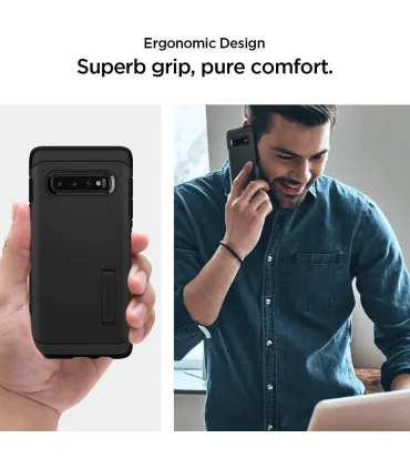 قاب تاف ارمور اسپیگن گلگسی اس 10 Spigen Tough Armor Samsung Galaxy S10|قاب تاف ارمور اسپیگن گلگسی اس 10 Spigen Tough Armor Samsung Galaxy S10مناسب گلگسی اس 10 مقاوم در برابر ضربات شدید کیفیت ساخت بالا دارای استند برند اورجینال اسپیگن 
