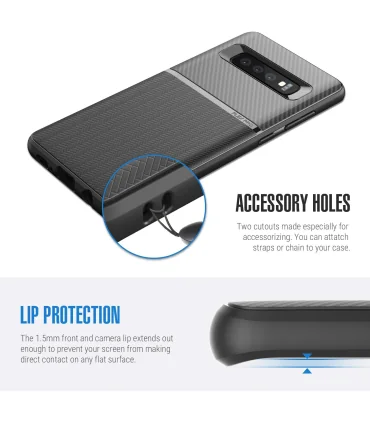 قاب کربنی گلگسی اس 10 Cover Samsung Galaxy S10 Obliq Flex Pro|قاب کربنی گلگسی اس 10 Cover case for Samsung Galaxy S10 Obliq Flex Proمناسب گلگسی اس 10 مقام در برابر ضربه کیفیت ساخت بالا ساخته شده از TPU برند اورجینال Obliq 