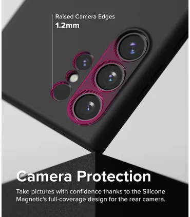 قاب سیلیکونی مگسیف دار رینکی گلگسی اس 24 اولترا Ringke Silicone Magnetic Samsung Galaxy S24 Ultra|قاب سیلیکونی مگسیف دار رینکی گلگسی اس 24 اولترا Ringke Silicone Magnetic Samsung Galaxy S24 Ultraمناسب گلگسی اس 24 اولترا کیفیت ساخت عالی ساخته شده از سیلیکون با کیفیت مگسیف دار برند اورجینال رینکی 