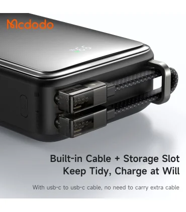 پاوربانک 67 وات 20 هزار میلی امپری مک دودو مدل MCDODO MC-433|پاوربانک 67 وات 20 هزار میلی امپری مک دودو مدل MCDODO MC-433پاوربانک 20 هزار میلی امپری mc-433 67 واتی طراحی زیبا و کوچک کیفیت بالا برند اورجینال مک دودو 