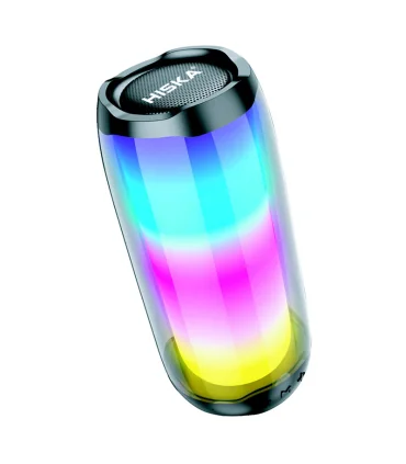 اسپیکر هیسکا مدل speaker HISKA B49|اسپیکر هیسکا مدل speaker HISKA B49رقص نور زیبا 10 وات قابلیت اتصال مموری کارت برند اورجینال هیسکا