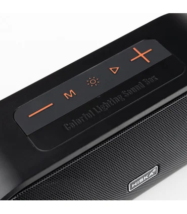 اسپیکر هیسکا مدل speaker HISKA B110|اسپیکر هیسکا مدل speaker HISKA B110رقص نور زیبا 10 وات قابلیت اتصال مموری کارت برند اورجینال هیسکا
